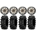 thumbnail image 1 of System 3 SB-4 Bronze (4+3) 14" Wheels 27" Cryptid Tires Sportsman RZR Ranger, 1 of 4