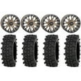 thumbnail image 1 of System 3 SB-4 Bronze (4+3) 14" Wheels 28" ACP Tires Sportsman RZR Ranger, 1 of 4
