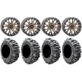 thumbnail image 1 of System 3 SB-4 Bronze (4+3) 14" Wheels 28" Bogger Tires Sportsman RZR Ranger, 1 of 4