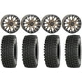 thumbnail image 1 of System 3 SB-4 Bronze (4+3) 14" Wheels 32" BDC Tires Kawasaki Teryx Mule, 1 of 4