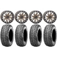 thumbnail image 1 of System 3 SB-4 Bronze (6+1) 14" Wheels 32" Liberty Tires Kawasaki Teryx Mule, 1 of 4