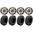 thumbnail image 1 of System 3 SB-4 Bronze (6+1) 15" Wheels 28" Crawler XG Tires Can-Am Maverick X3 / Honda Pioneer 1000 / Talon, 1 of 4