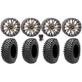 thumbnail image 1 of System 3 SB-4 Bronze (6+1) 15" Wheels 32" Rampage Fury Tires Can-Am Commander Maverick Renegade Outlander Defender, 1 of 4