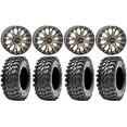 thumbnail image 1 of System 3 SB-4 Bronze (6+1) 15" Wheels 32" Rampage Tires Kawasaki Mule Pro FXT, 1 of 4