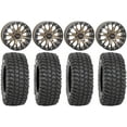 thumbnail image 1 of System 3 SB-4 Bronze (6+1) 15" Wheels 32" XCR350 Tires Polaris RZR XP 1000 / PRO XP / Ranger XP 900/1000, 1 of 4