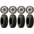 thumbnail image 1 of System 3 SB-4 Bronze (6+1/4+3) 14" Wheels 32" BFG KM3 Tires Honda Talon, 1 of 5