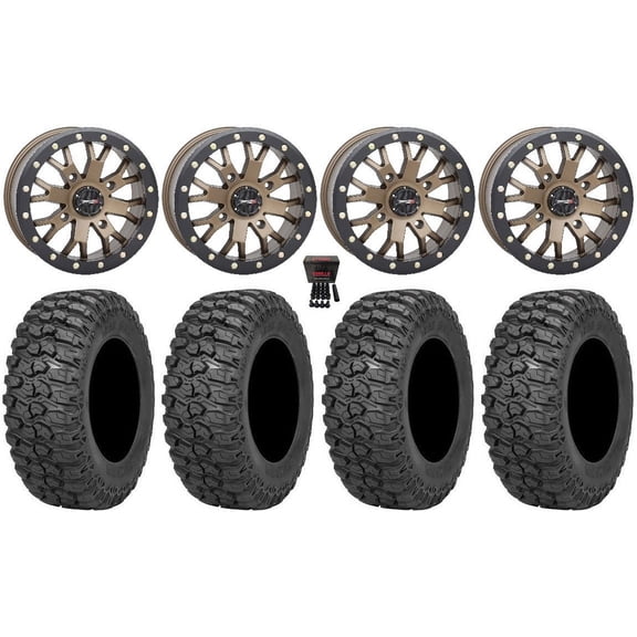 System 3 SB-4 Bronze (6+1/4+3) 15" Wheels 32" Trail Saw 2.0 Tires Honda Talon