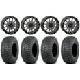 thumbnail image 1 of System 3 SB-5 14" Wheels Grey 28" Terra Hook Tires Sportsman RZR Ranger, 1 of 4