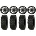 thumbnail image 1 of System 3 SB-5 14" Wheels Grey 28" XComp ATR Tires Sportsman RZR Ranger, 1 of 4