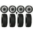thumbnail image 1 of System 3 SB-5 14" Wheels Grey 30" ATX470 Tires Sportsman RZR Ranger, 1 of 4