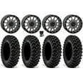 thumbnail image 1 of System 3 SB-5 14" Wheels Grey 32" Warrior XT Tires Can-Am Commander Maverick Renegade Outlander Defender, 1 of 4