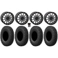 thumbnail image 1 of System 3 SB-5 15" Wheels Grey 35" MotoCrusher Tires Sportsman RZR Ranger, 1 of 4