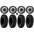 thumbnail image 1 of System 3 SB-5 15" Wheels Grey 35" Warrior XT Sticky Tires Sportsman RZR Ranger, 1 of 4