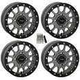 thumbnail image 1 of System 3 SB-5 Beadlock Gunmetal Wheels 15x7/15x10 Kawasaki Teryx Mule, 1 of 4