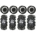 thumbnail image 1 of System 3 SB-5 Black 14" Wheels 26" Moto MTC Tires Sportsman RZR Ranger, 1 of 4