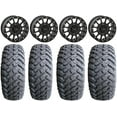 thumbnail image 1 of System 3 SB-5 Black 14" Wheels 27" MotoHammer Tires Kawasaki Mule Pro FXT, 1 of 4
