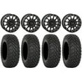 thumbnail image 1 of System 3 SB-5 Black 14" Wheels 28" RT320 Tires Sportsman RZR Ranger, 1 of 4
