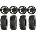 thumbnail image 1 of System 3 SB-5 Black 14" Wheels 32" BDC Tires Sportsman RZR Ranger, 1 of 4