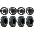 thumbnail image 1 of System 3 SB-5 Black 14" Wheels 32" Terminator Tires Sportsman RZR Ranger, 1 of 4