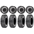 thumbnail image 1 of System 3 SB-5 Black 15" Wheels 32" Roxxzilla 396 Tires Polaris RZR XP 1000 / PRO XP / Ranger XP 900/1000, 1 of 4