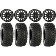 thumbnail image 1 of System 3 SB-5 Black 15" Wheels 33" XC450 Tires Sportsman RZR Ranger, 1 of 4