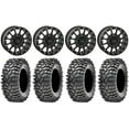 thumbnail image 1 of System 3 SB-5 Black 15" Wheels 35" Roxxzilla Tires Kawasaki Teryx Mule, 1 of 4