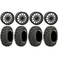 thumbnail image 1 of System 3 SB-5 Grey 14" Wheels 26" BigHorn Tires Kawasaki Mule Pro FXT, 1 of 5