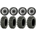 thumbnail image 1 of System 3 SB-5 Grey 14" Wheels 27" Mud Lite XTR Tires Sportsman RZR Ranger, 1 of 4