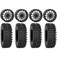 thumbnail image 1 of System 3 SB-5 Grey 14" Wheels 27" XT400 Tires Can-Am Commander Maverick Renegade Outlander Defender, 1 of 4