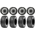 thumbnail image 1 of System 3 SB-5 Grey 14" Wheels 30" Rampage Tires Polaris RZR XP 1000 / PRO XP / Ranger XP 900/1000, 1 of 4