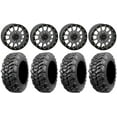 thumbnail image 1 of System 3 SB-5 Grey 14" Wheels 30" Sniper 920 Tires Can-Am Commander Maverick Renegade Outlander Defender, 1 of 4