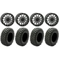 thumbnail image 1 of System 3 SB-5 Grey 15" Wheels 32" Crawler XG Tires Kawasaki Teryx Mule, 1 of 4