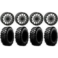 thumbnail image 1 of System 3 SB-5 Grey 15" Wheels 33" Carnivore Tires Polaris RZR XP 1000 / PRO XP / Ranger XP 900/1000, 1 of 4