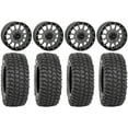 thumbnail image 1 of System 3 SB-5 Grey 15" Wheels 33" XCR350 Tires Sportsman RZR Ranger, 1 of 4