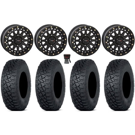 System 3 SB-6 15" Wheels Bk (4+3) 30" Tenacity XNR 8ply Tires SportsmanRZRRanger