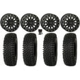 thumbnail image 1 of System 3 SB-6 15" Wheels Black (4+3) 33" Roctane ST Tires Can-Am Maverick X3 / Honda Pioneer 1000 / Talon, 1 of 4