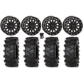 thumbnail image 1 of System 3 SB-6 15" Wheels Black (4+3) 35" Outlaw M/T Tires Sportsman RZR Ranger, 1 of 4