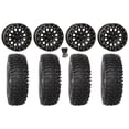 thumbnail image 1 of System 3 SB-6 15" Wheels Black (4+3) 35" RC500 Tires Polaris RZR Turbo R & Pro R Ranger 1500 Xpedition, 1 of 4