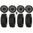 thumbnail image 1 of System 3 SB-6 15" Wheels Black (4+3) 35" XComp ATR Tires Sportsman RZR Ranger, 1 of 4
