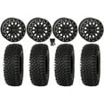 thumbnail image 1 of System 3 SB-6 15" Wheels Black (5+2) 32" Roctane STX Tires Polaris RZR XP 1000 / PRO XP / Ranger XP 900/1000, 1 of 4