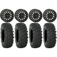 thumbnail image 1 of System 3 SB-6 15" Wheels Black (5+2) 33" XTR370 Tires Sportsman RZR Ranger, 1 of 4