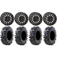thumbnail image 1 of System 3 SB-6 15" Wheels Black (5+2) 34" Terminator Tires Can-Am Commander Maverick Renegade Outlander Defender, 1 of 4