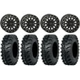 thumbnail image 1 of System 3 SB-6 15" Wheels Black (6+1) 32" MT911 Tires Kawasaki Mule Pro FXT, 1 of 4