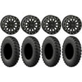 thumbnail image 1 of System 3 SB-6 15" Wheels Black (6+1) 33" MotoRally Tires Can-Am Maverick X3 / Honda Pioneer 1000 / Talon, 1 of 4