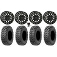 thumbnail image 1 of System 3 SB-6 15" Wheels Black (6+1) 35" Alpha Tires Can-Am Maverick X3 / Honda Pioneer 1000 / Talon, 1 of 4