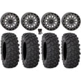 thumbnail image 1 of System 3 SB-6 15" Wheels Gunmetal (4+3) 30" XTR370 Tires Can-Am Maverick X3 / Honda Pioneer 1000 / Talon, 1 of 4