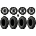 thumbnail image 1 of System 3 SB-6 15" Wheels Gunmetal (4+3) 32" MotoRally Tires Polaris RZR Turbo R & Pro R Ranger 1500 Xpedition, 1 of 4