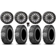 thumbnail image 1 of System 3 SB-6 15" Wheels Gunmetal (4+3) 32" Predator Tires Polaris RZR XP 1000 / PRO XP / Ranger XP 900/1000, 1 of 4