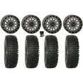 thumbnail image 1 of System 3 SB-6 15" Wheels Gunmetal (4+3) 32" RC500 Tires Can-Am Maverick X3 / Honda Pioneer 1000 / Talon, 1 of 4