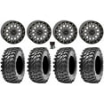 thumbnail image 1 of System 3 SB-6 15" Wheels Gunmetal (4+3) 32" Rampage Tires Polaris RZR XP 1000 / PRO XP / Ranger XP 900/1000, 1 of 4